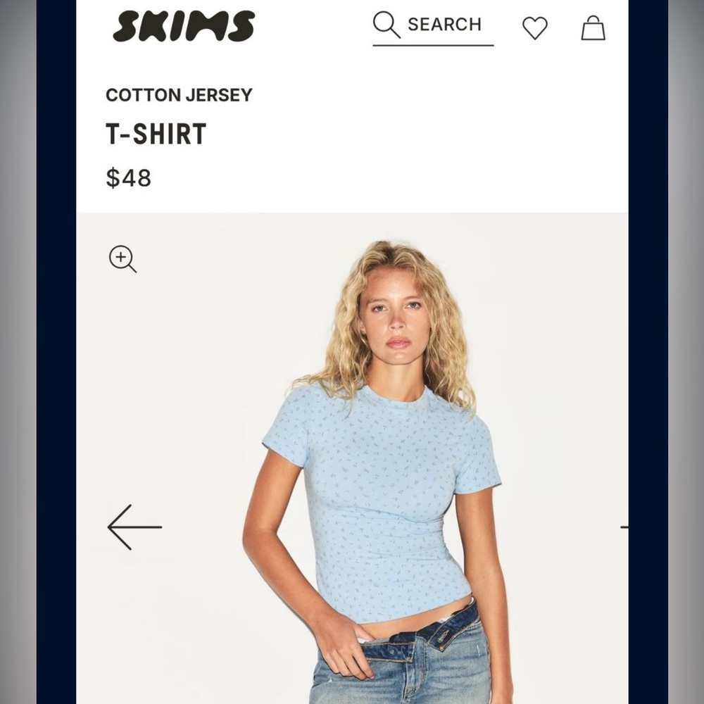 SKIMS Cotton Jersey T-Shirt